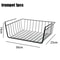 MultiFunctional UnderShelf Hanging Wire Basket 6