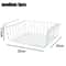 MultiFunctional UnderShelf Hanging Wire Basket 8