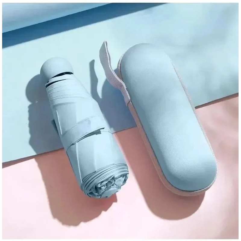 Portable Mini Capsule Sun And Rain Umbrella 7
