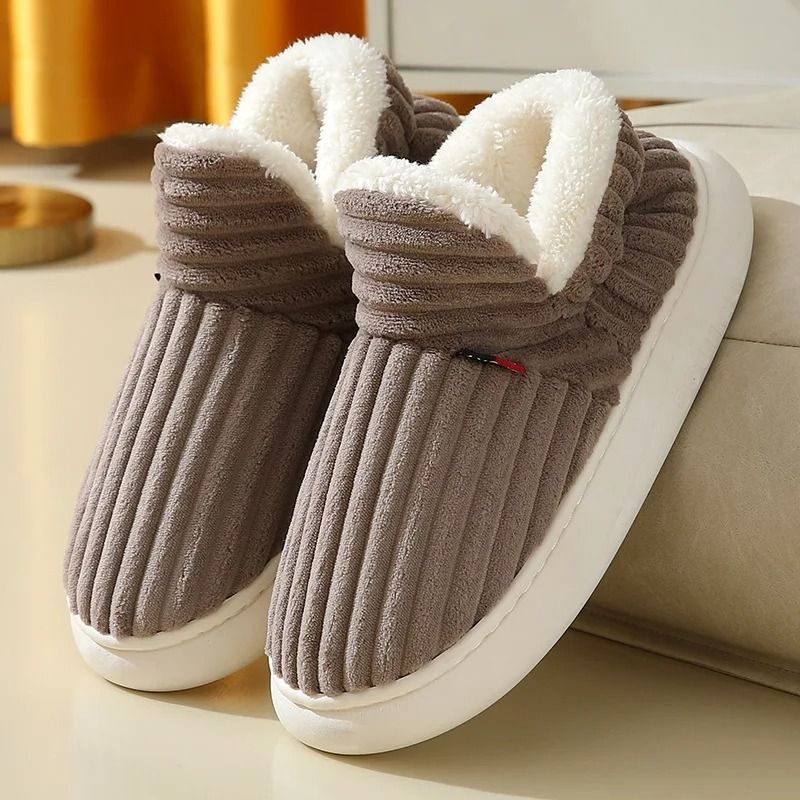 Shevalues Winter Plush Indoor Cotton Boots 11