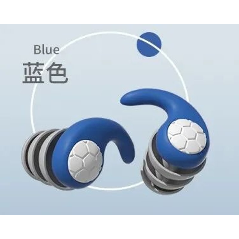 Silicone NoiseCancelling ThreeLayer Earplugs 11