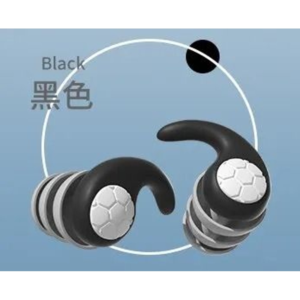 Silicone NoiseCancelling ThreeLayer Earplugs 7