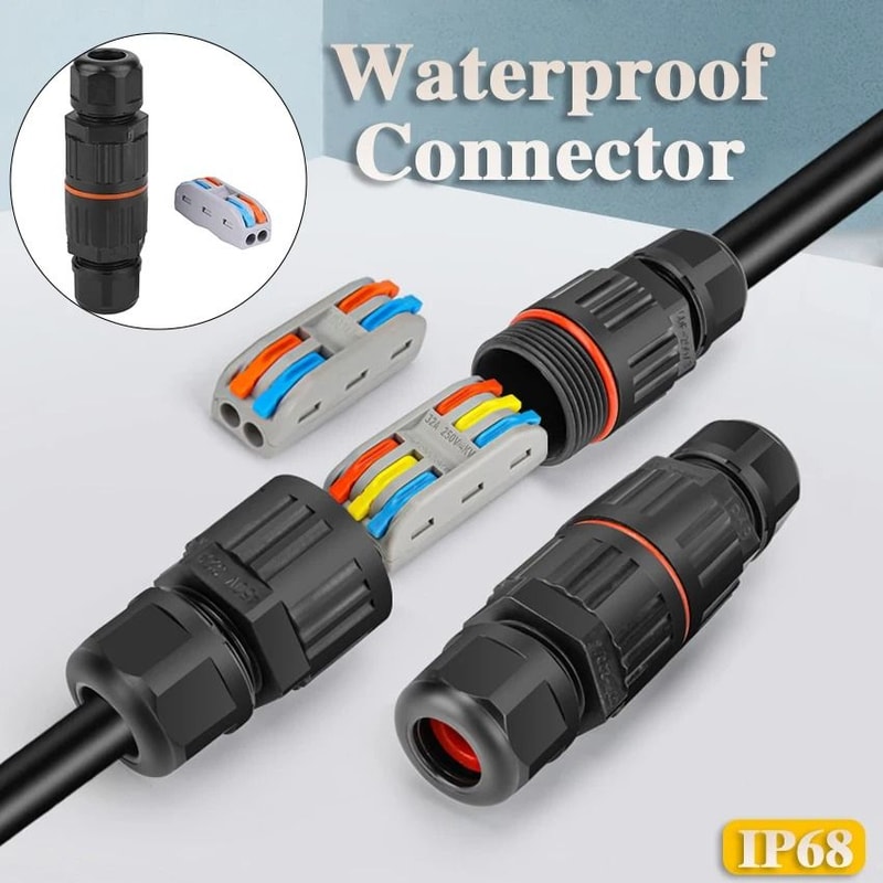 IP68 Waterproof Joint Wire Quick Connector 0