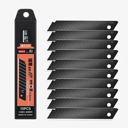 industrial-standard carbon steel utility knife replacement blades