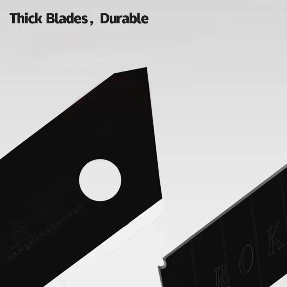 IndustrialStandard Carbon Steel Utility Knife Replacement Blades 2