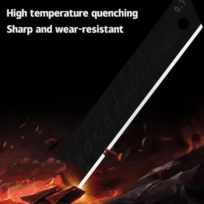 IndustrialStandard Carbon Steel Utility Knife Replacement Blades 3