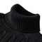 New Mens Turtleneck Knitted Woolen Sweater 2