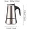 Stainless Steel Italian Moka Pot Espresso Maker 9