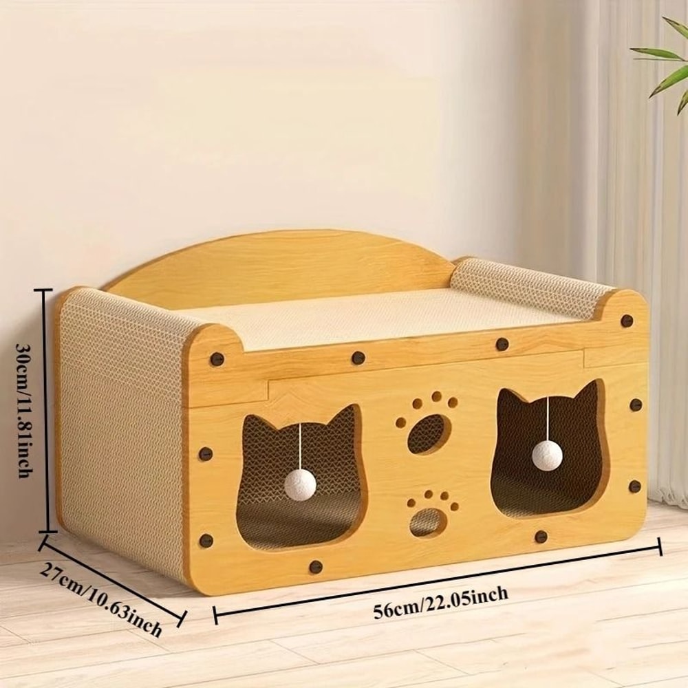 AllSeason Interactive Cat Scratching Sofa Nest 6