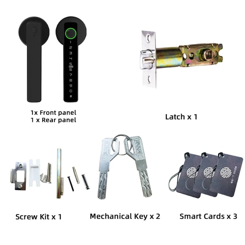 RAYKUBE M5 Tuya BLE Smart Fingerprint Door Lock 5