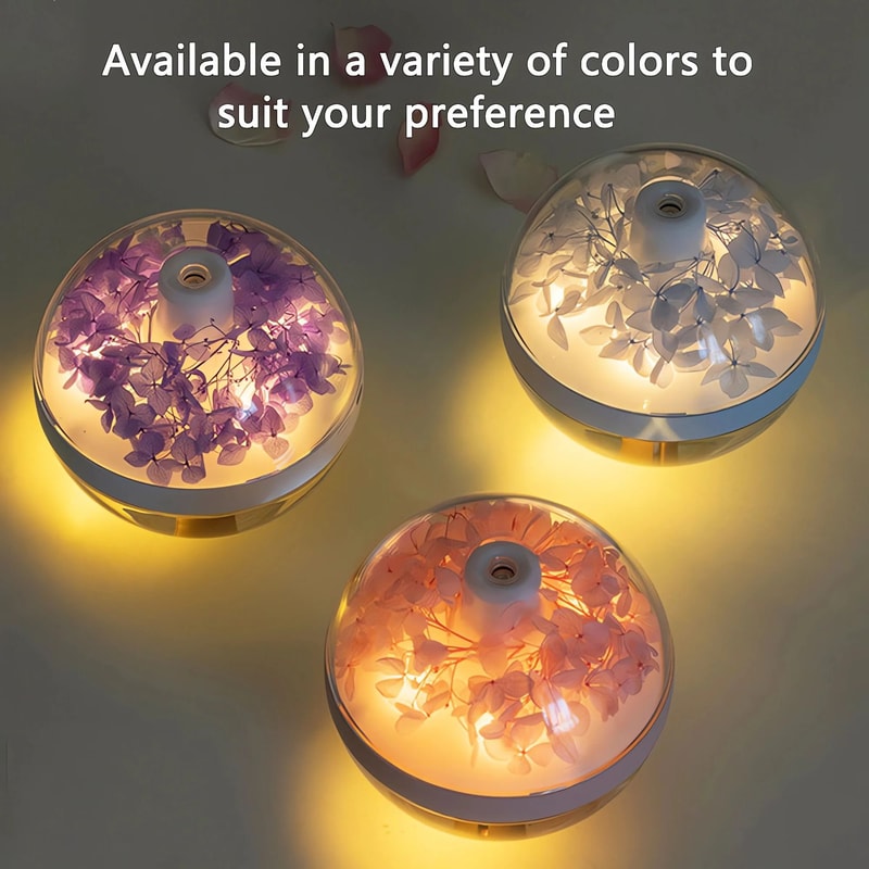 Eternal Flower Humidifier And Atmosphere Night Light 3