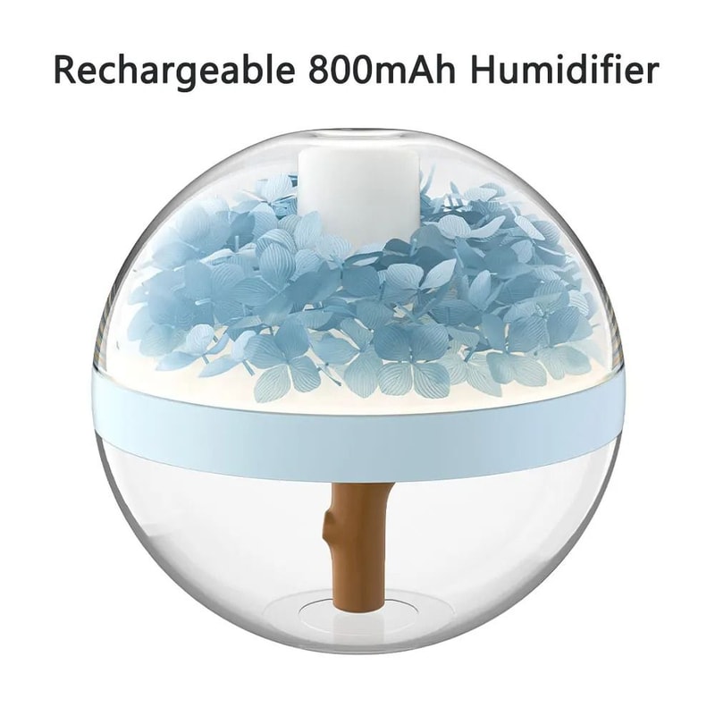Eternal Flower Humidifier And Atmosphere Night Light 6