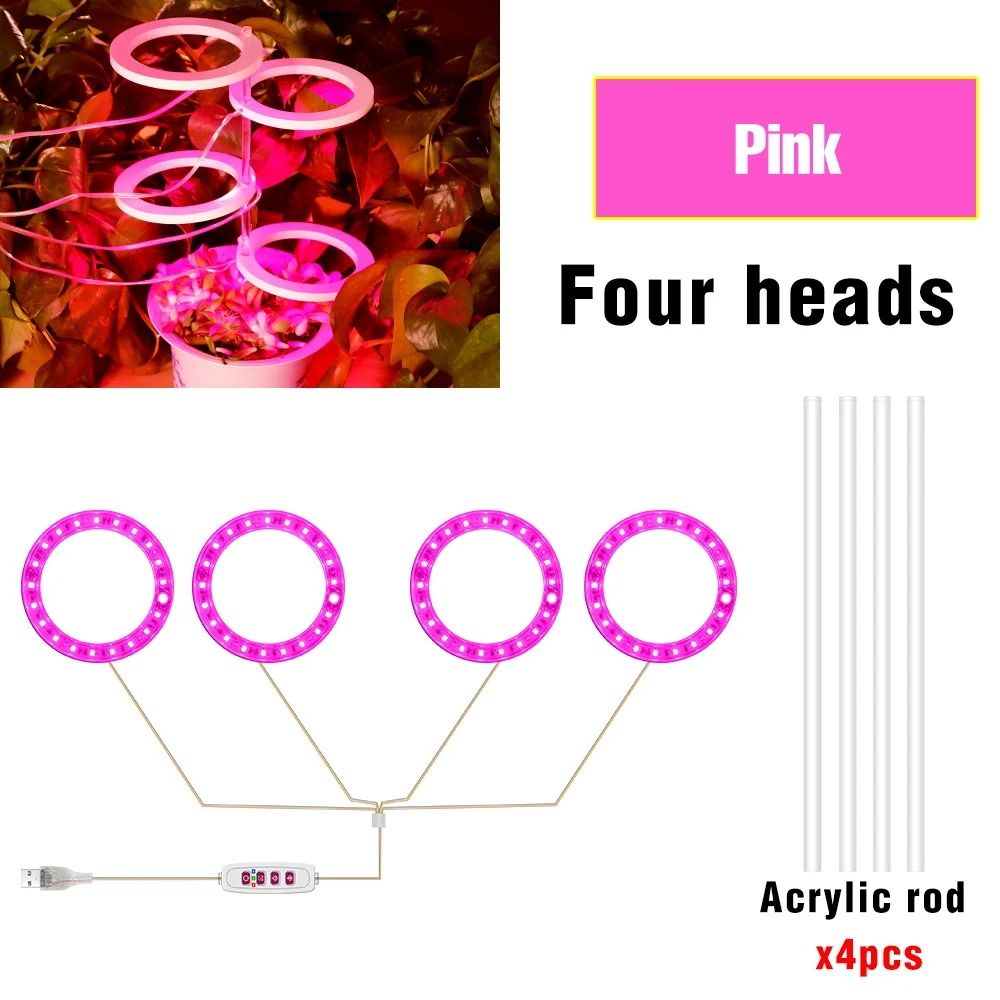 LED Full Spectrum USB Phytolamp Indoor Grow Lights 10