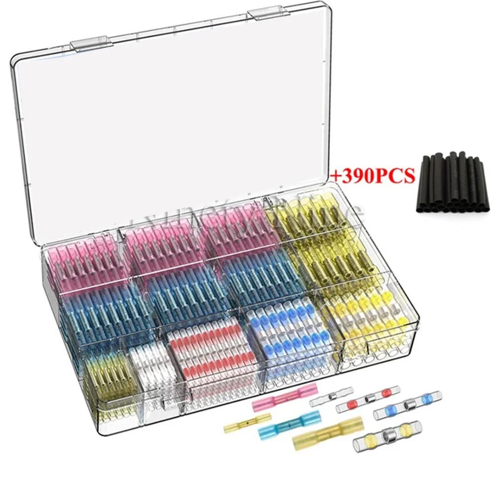 WOZOBUY Heat Shrinkable Waterproof Solder Seal Wire Connectors 14