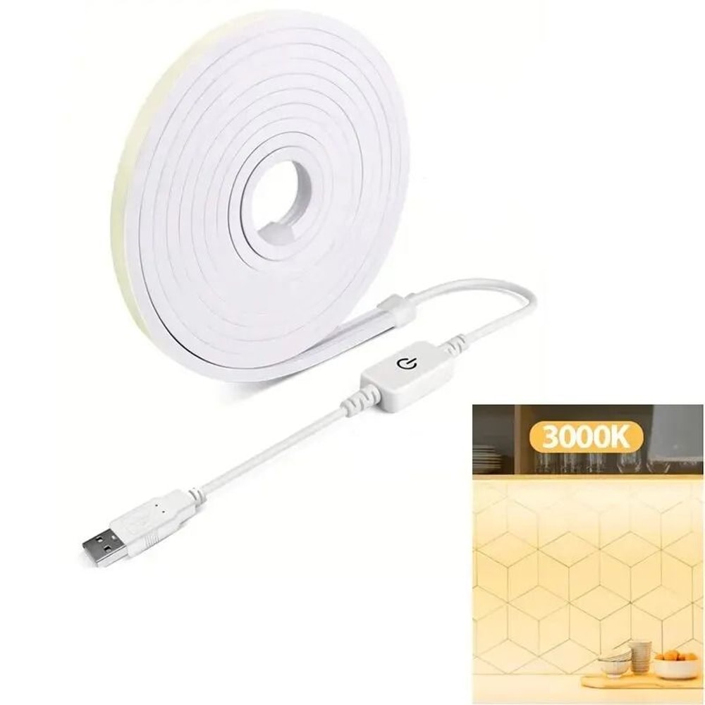 5V USB Dimmable Silicone LED Neon Strip Light 7