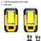 Rechargeable 30W Super Bright COB Work Light Power Bank 9