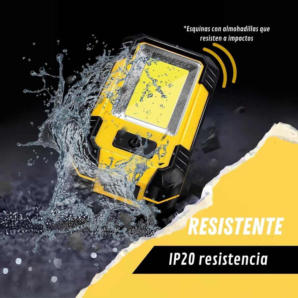 Rechargeable 30W Super Bright COB Work Light Power Bank 4