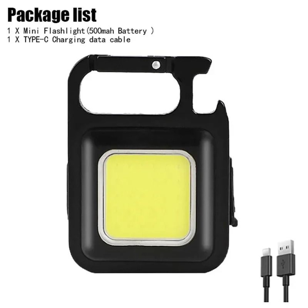 Rechargeable 30W Super Bright COB Work Light Power Bank 6