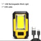 Rechargeable 30W Super Bright COB Work Light Power Bank 12