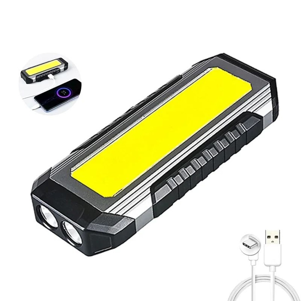 Rechargeable 30W Super Bright COB Work Light Power Bank 13