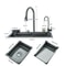 304 Stainless Steel Waterfall Kitchen Sink System 4