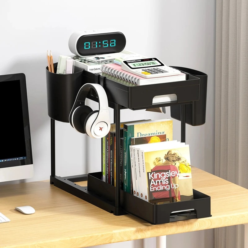 Premium Expandable UnderSink Kitchen Organizer 2Pack 2