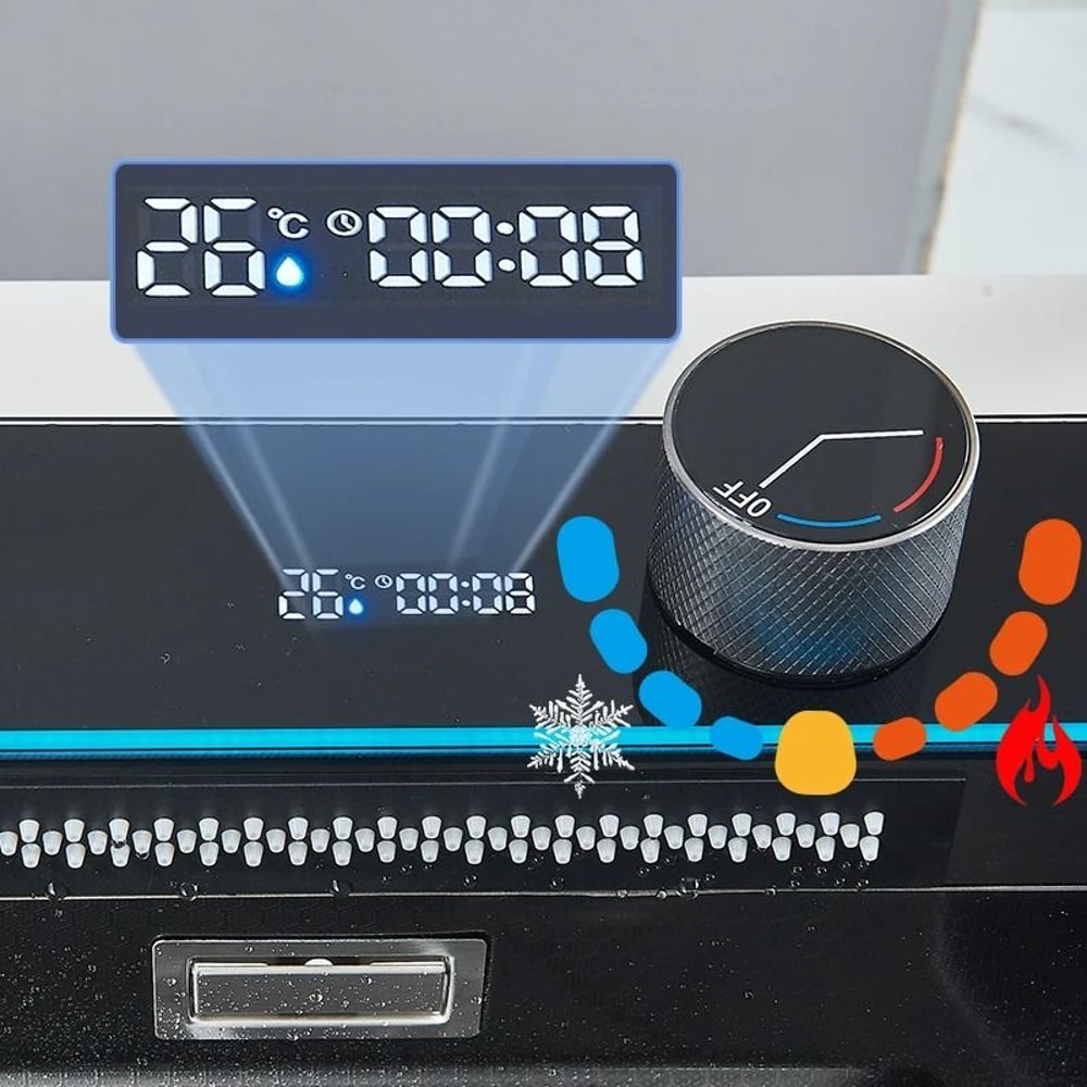 Stainless Steel Digital Waterfall Kitchen Sink System 4