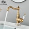 Uythner Retro Brass Antique Bronze Kitchen Sink Faucet 7