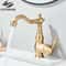 Uythner Retro Brass Antique Bronze Kitchen Sink Faucet 8