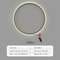 Modern Large Circle LED Wall Sconce System 7
