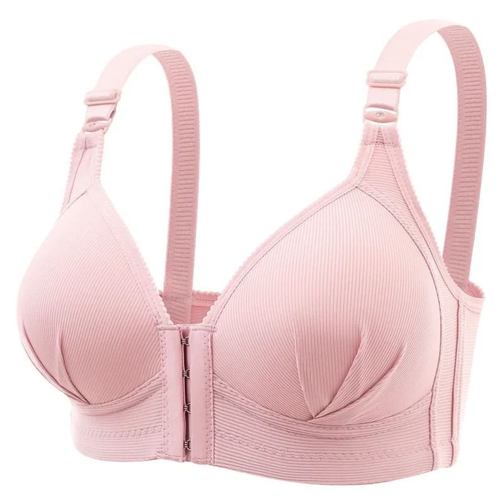 New FrontButton Wireless Breastfeeding Bra 6