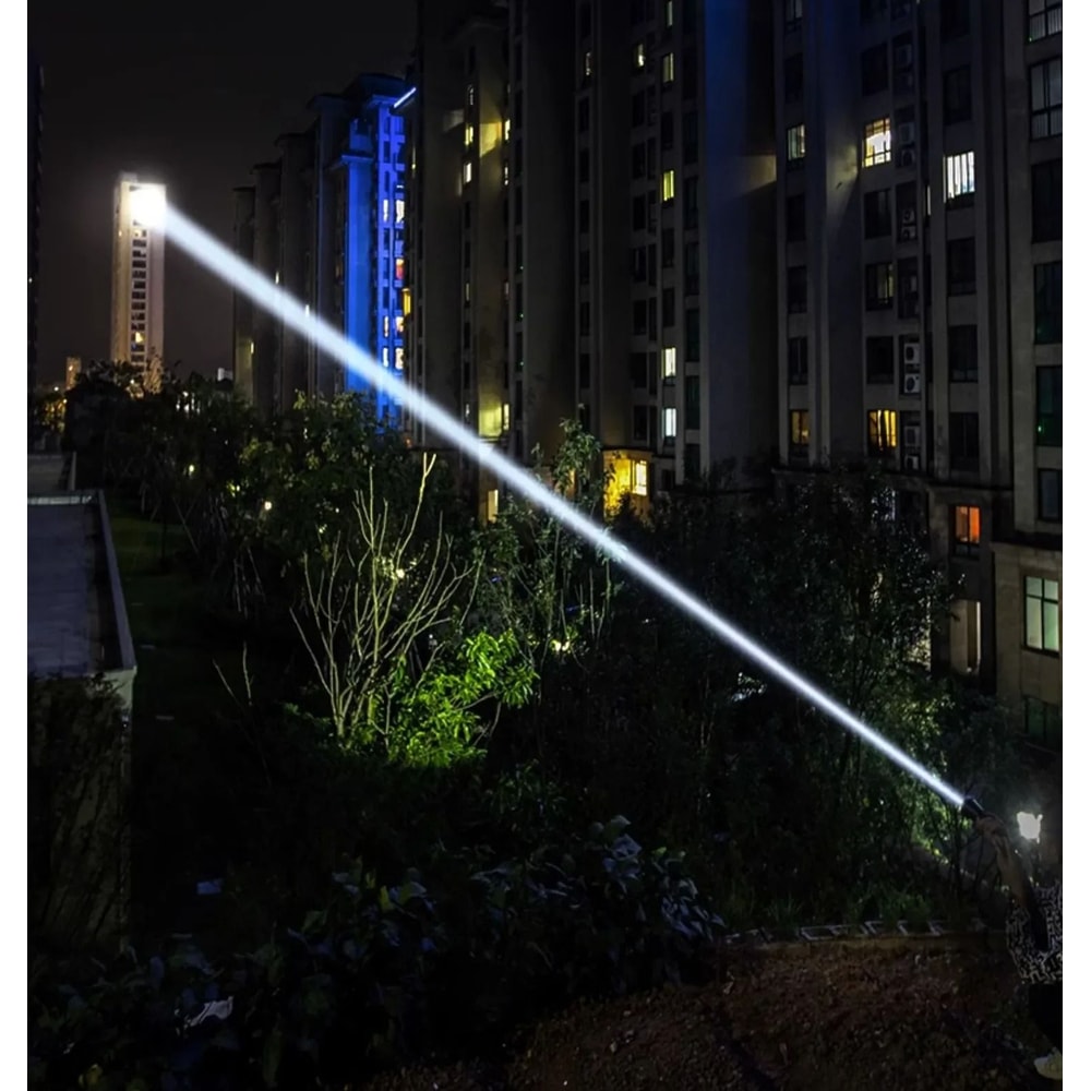 Most Powerful LED Flashlight Super Bright Zoomable Torch 2