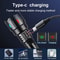 Most Powerful LED Flashlight Super Bright Zoomable Torch 4