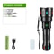 Most Powerful LED Flashlight Super Bright Zoomable Torch 8