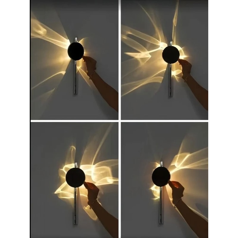New Luxury Modern Rotating LED Wall Sconce 3