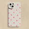 Black Love Heart Shockproof Silicone Phone Case 7