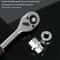 New Upgrade Wrench Socket Set Automotive Repair Tool 3