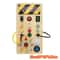 Montessori LED Light Switch And Steering Wheel Busy Board 5