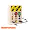 Montessori LED Light Switch And Steering Wheel Busy Board 6