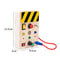 Montessori LED Light Switch And Steering Wheel Busy Board 15