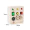 Montessori LED Light Switch And Steering Wheel Busy Board 18