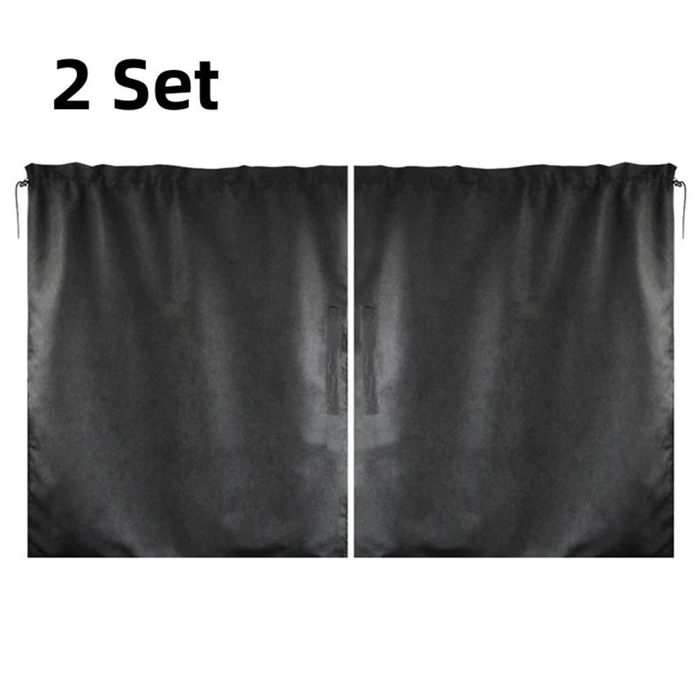 Universal Car Privacy Blackout Divider Curtains 7