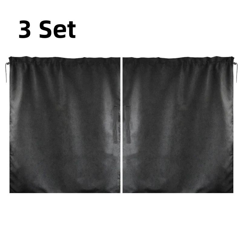 Universal Car Privacy Blackout Divider Curtains 8