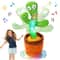 Dancing Cactus Talking Speaker Toy With Voice Repeat And LED 0