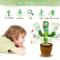 Dancing Cactus Talking Speaker Toy With Voice Repeat And LED 2