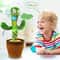 Dancing Cactus Talking Speaker Toy With Voice Repeat And LED 4