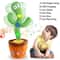 Dancing Cactus Talking Speaker Toy With Voice Repeat And LED 6