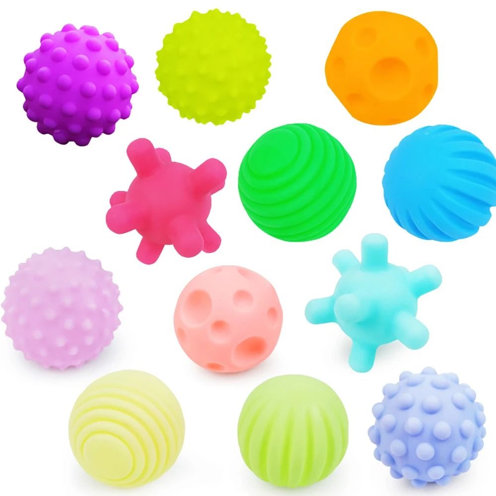 Textured Multi Sensory Baby Touch Ball Set 1
