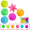 Textured Multi Sensory Baby Touch Ball Set 6