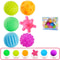 Textured Multi Sensory Baby Touch Ball Set 8